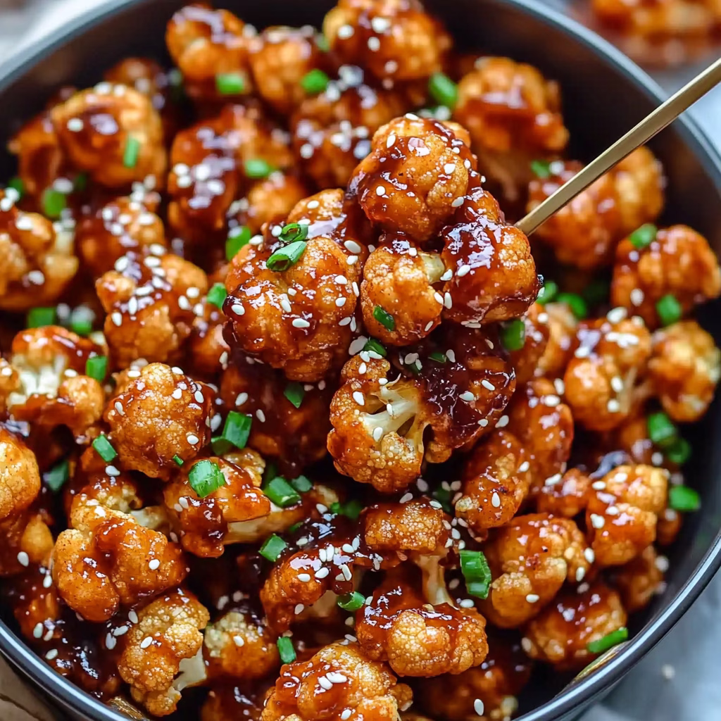 A bowl of chinese style cal fetchers with an extra deep brown sauce